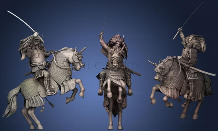 3D model Samurai (STL)